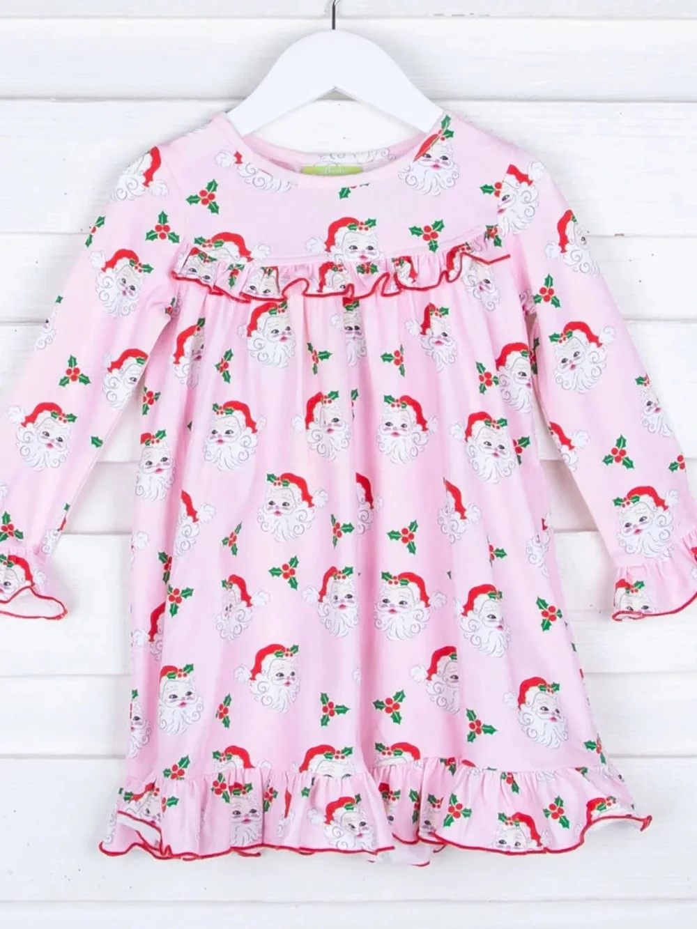 Classic Whimsy Girl Santa Play Dress, 2T